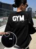 Y2k GYM Therapy Уличная одежда Футболка Подарок Повседневная футболка Ретро Винтажная футболка Женская Мужская Хлопок Оверсайз Свободная Летняя 80-е 90-е 00-е Топ