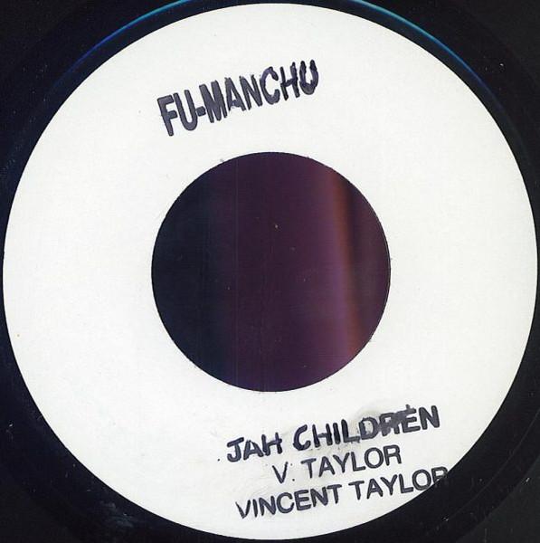 7-дюймовая пластинка VINCENT TAYLOR Jah Children NONE FuManchu 2005 Reggae Ska Dub Б/у