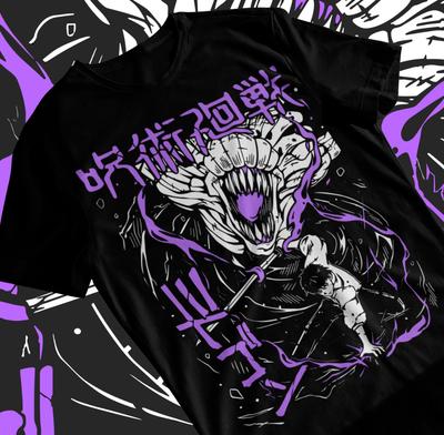 Футболка Юта Оккоцу, Футболка Jujutsu Kaisen 0, Футболка Сатору Годжо, Юэ, Мягкая футболка