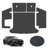 RAWAKORW Luggage Mat for Mazda Full Trunk Cover with Side and Back Seat Back Waterproof and Synthetic Black CX-30 (DM Series, 2019-Present Models),