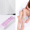 100Pcs Removal Nonwoven Body Cloth Hair Remove Wax Paper Hair Remove Epilator Wax Strip Paper