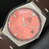 AUTOMATIC 46941 VINTAGE ORIENT JAPAN MENS PEACH COLOR DIAL WATCH A701807-5 R207-a701807