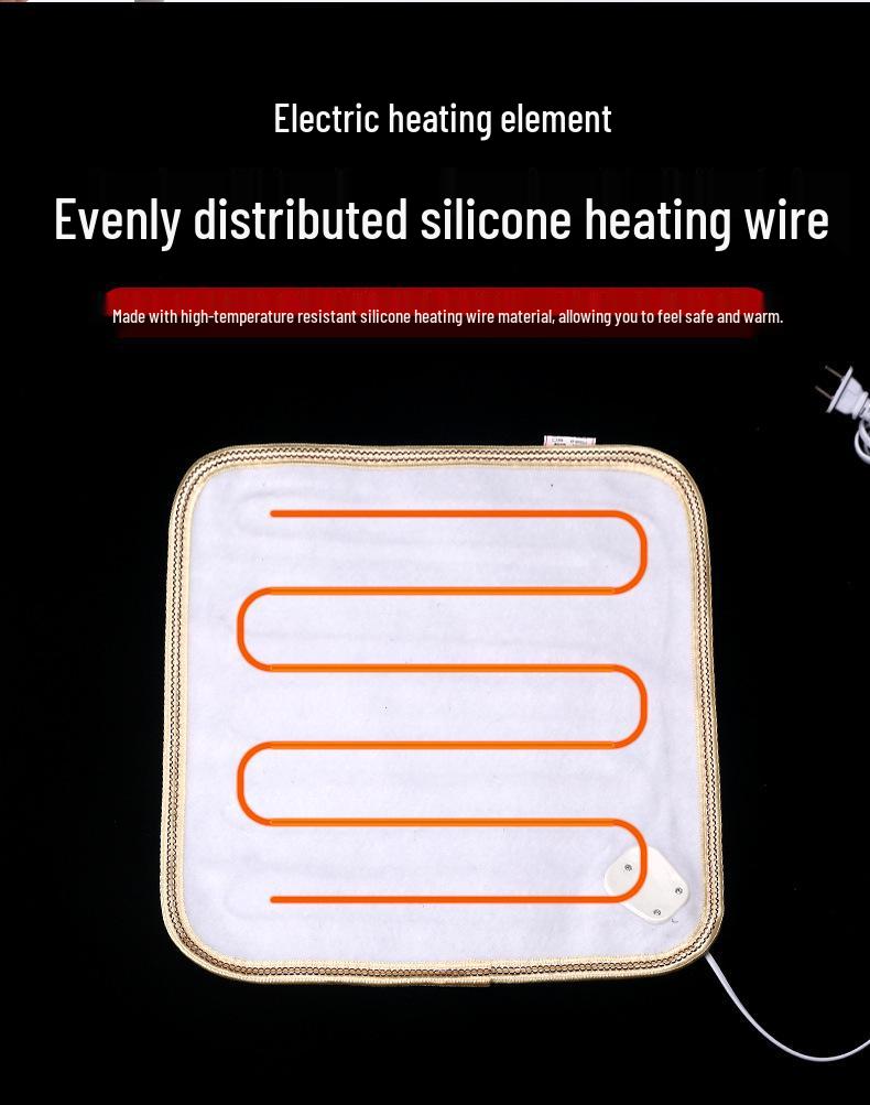 Электрическая нагревающая подушка-сиденье с полынью для осени/зимы – Домашняя/Офисная подушка для горячих примочек с мокса-терапией