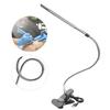 Portable USB LED Clip Table Lamp Adjustable Desk Light for TattooManicure makeupBlack