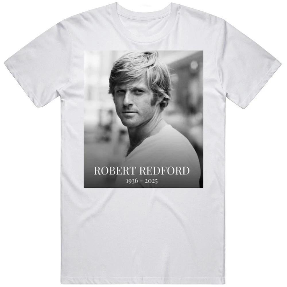 Rare ROBERT REDFORD WHITE T SHIRT REPRINT Unisex T-Shirt