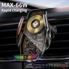 M9S Pickup Light 66W Fast Charging Transparent Circuit Design Car Wireless Charging Mobile Phone Holder Car Supplies