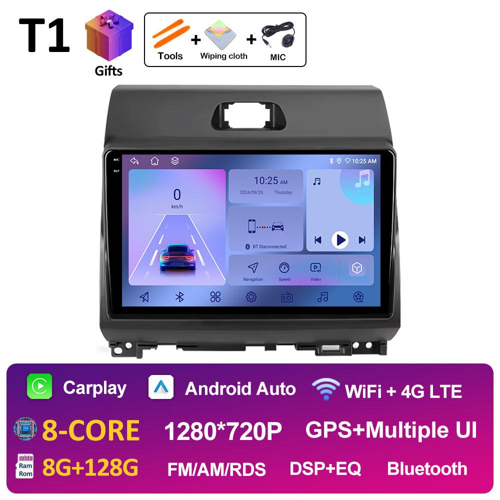 9-дюймовый автомобильный радиоприемник для KIA Ray 2011 2012 2013 2014 - 2017 Видеоплеер Беспроводной Carplay GPS Навигация Вентилятор охлаждения Авто Инструменты WIFI