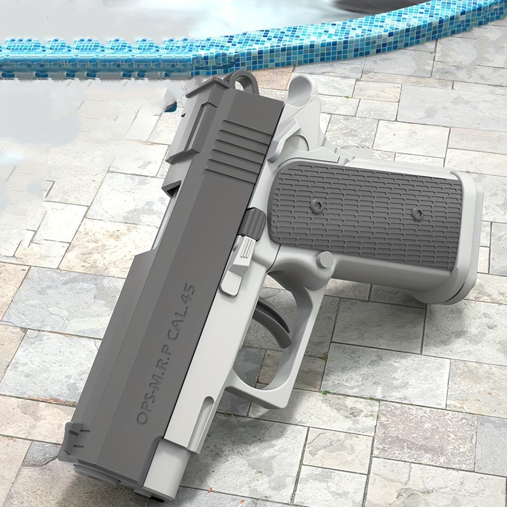 1 Pack Water Guns Squirt Guns Water Soaker Gun Water Blaster for Summer Long Range Shooting Games Outdoor Toys Water Blaster Pistol for Kids Adults