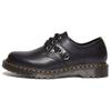 Leather Fashion Comfortable Lace-Up Low-Top Casual Shoes Unisex Casual Shoes Black 31595001
