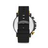 Силиконовые черные мужские наручные часы Apwr010004