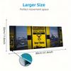 Bsc Young Custom Name Large Size Mouse Pad Large Gaming Table Cushion Non-slip Laptop Tablet Big Mousepad XXL Mat Mini PC Playmat With Lock edge