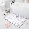 Absorbent Non-slip Mat Door Mat Bathroom Toilet Floor Shower Room Bathtub Rug Modern Kitchen Rug