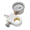 CO2 Refill Adapter Carbonator Refill Quick Adapter Replacement with Pressure Gauge Release Valve