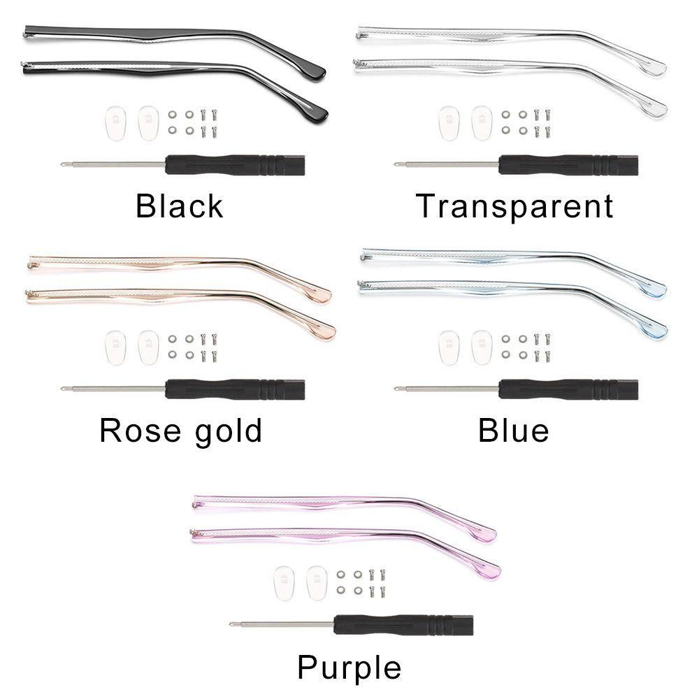 1 пара металлических противоскользящих универсальных аксессуаров для очков, сменная оправа для очков, сменная нога