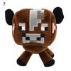 Милый Яркий Вид Высокая Симуляция Удобная Плюшевая Кукла Minecraft Мягкая Мультяшная Игровая Кукла Свинья Кальмар Кот Плюшевая Игрушка Домашнее Украшение