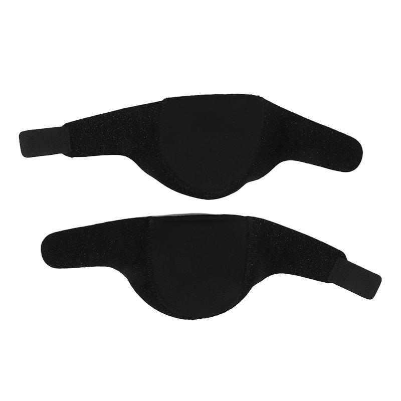 1 Pair Of Heel Protection Sleeves Shock-absorbing Pressure Height Increasing Pad Silicone Anti Slip Half Pad