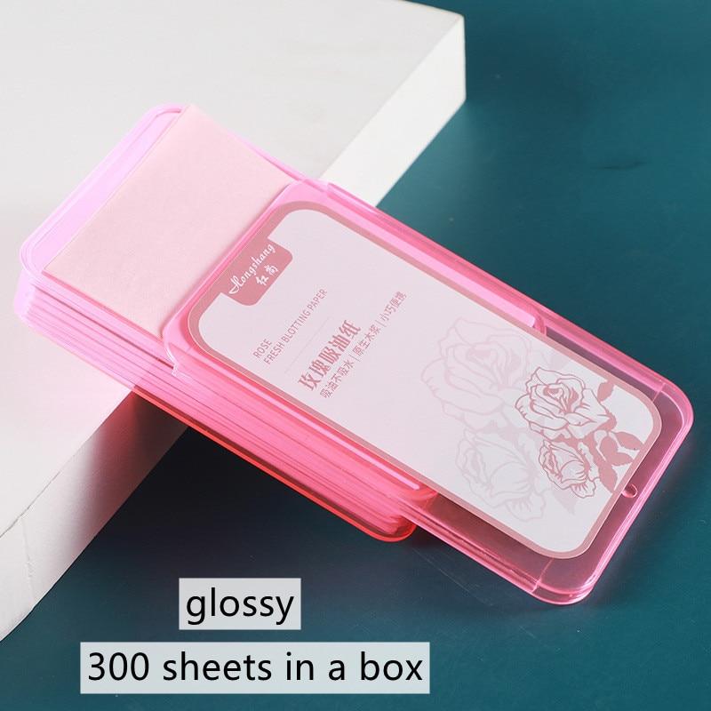 300 шт./кор., переносные впитывающие бумажные салфетки для лица, контроль жирности, впитывающий лист зеленого чая, маття, жирный летний инструмент для чистки лица