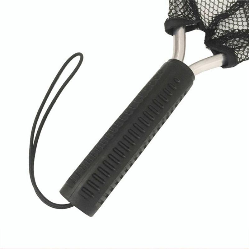 Складная рыболовная сеть для улицы, ультралегкий сплав алюминия, с функцией catch and release, нейлоновая сетка, рыболовные снасти