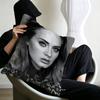 Горячая певица Адель Персонализированная наволочка Детская спальня Декор для дикой вечеринки Наволочка детский День рождения Душ Подарок