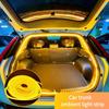 Car Trunk LED Light Strip 4m Waterproof Outdoor Picnic Lighting Ambient Lighting Easy Installation Battery-Free