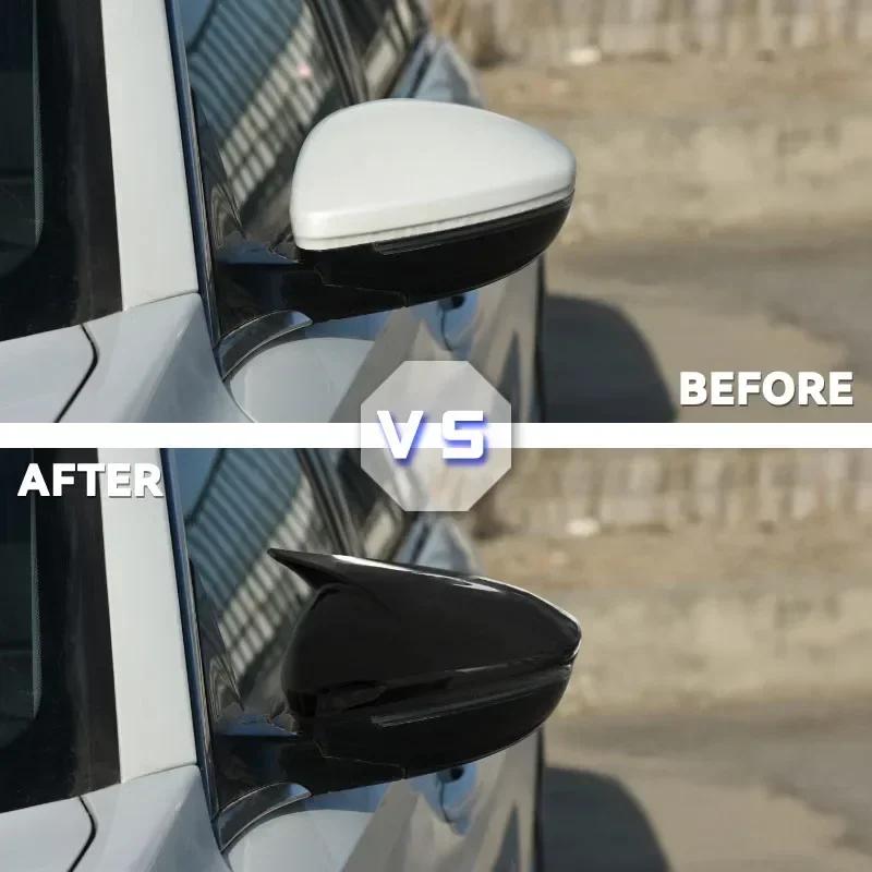 Подходит для Peugeot 208 2020-2025 подходит для Peugeot 308 2014-2020 508 2008 наклейки на крышки боковых зеркал заднего вида автомобильный экстерьер