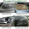 Head Lights Cover for Kia Picanto TA Moning 2011-2017 Accessory Headlamp Replace Transparent Light Shell Headlight Housing Cover