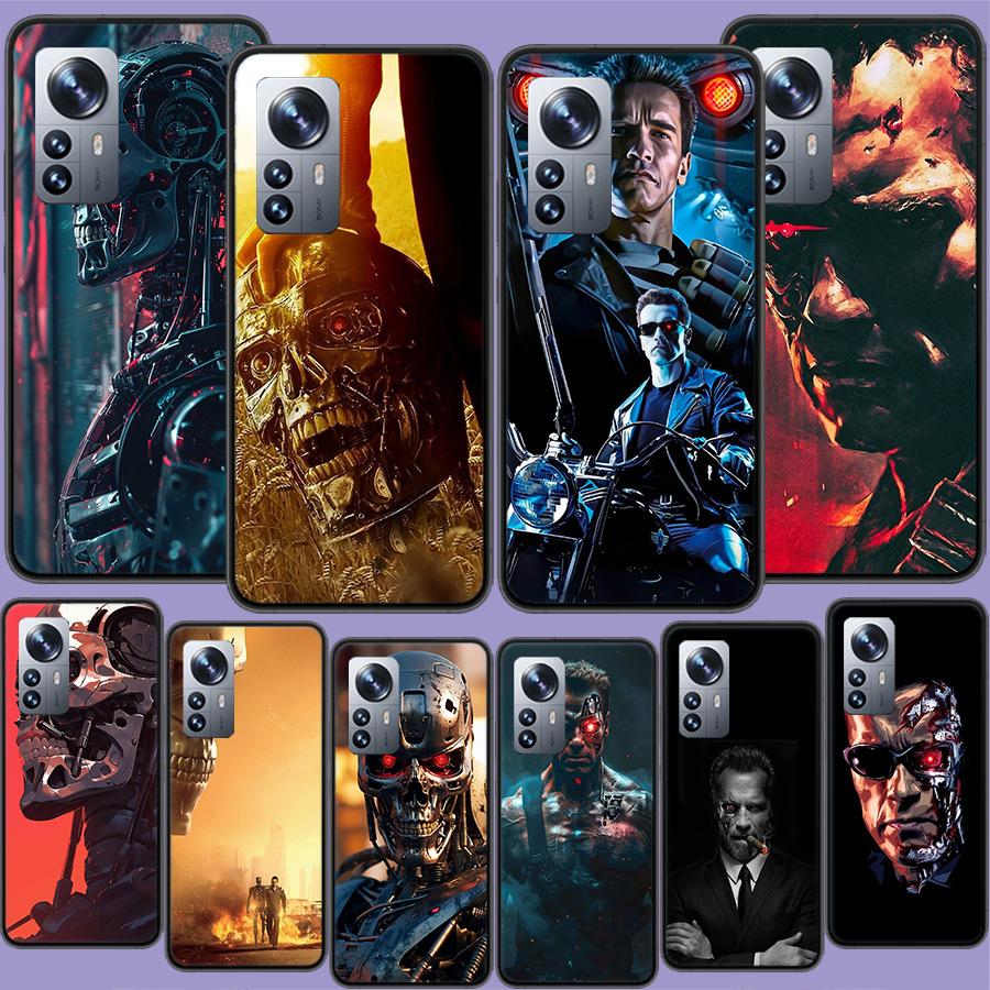 Arnold Schwarzenegger Terminator Phone Case For Redmi Note 13 Pro Plus 14 Pro+ 12S 12 11S 11T 11E 11 10S 10 9S 9 Xiaomi Capa TPU