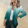 Women's Jacket Long Sleeve Cardigan Collar Single Button Business & Leisure Top