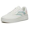 Anta Life Collection Slip Resistant Abrasion Resistant Low top Skateboard Shoes Women's White Blue 122138066-2
