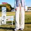 SPAO Американские Ретро Цветные Мягкие Карго Брюки из Софтшелла
