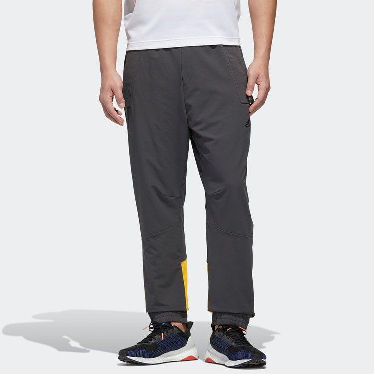adidas Мужские вязаные спортивные штаны серые GP6400