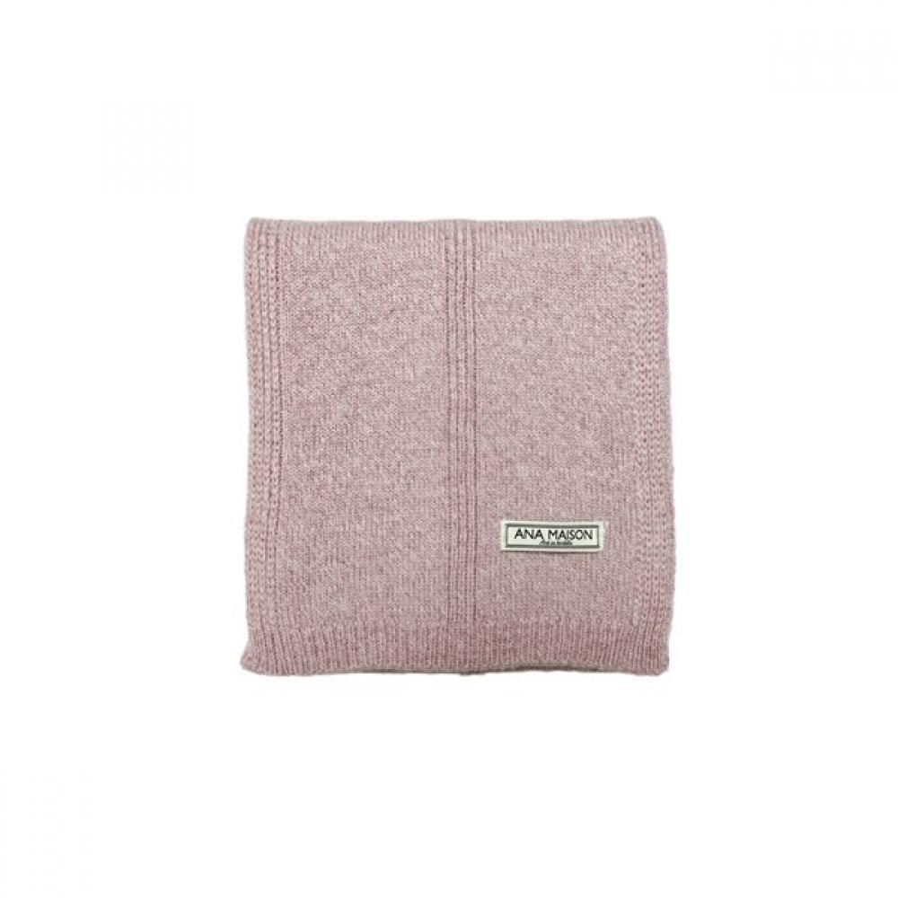 Ana Maison Cashmere Daily Muffler Pink Rose Kmm whitePink