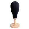 Манекен голова холст блок голова устойчивая основа парик шляпа дисплей держатель парикмахерская