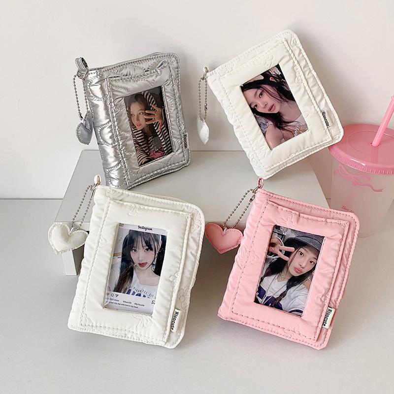 Binder Photocard Holder Kpop Photo Albums for Photocard Binder Cards Collect Book 10pcs Inner Pages Photocard Case