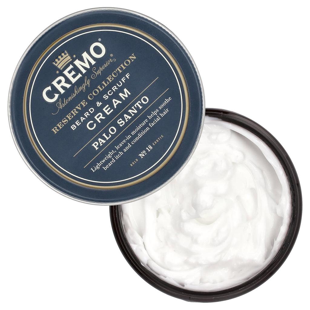 Cremo Reserve Collection, крем для бороды и шерсти, Palo Santo, 4 унции (113 г)