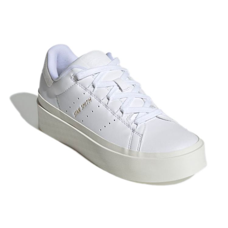 Adidas Stan Smith Bonega Triple White Женские кроссовки Cloud-White Off-White GY3056