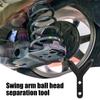Инструмент для снятия шарового шарнира, автомобильный инструмент для снятия нижнего маятникового рычага, регулируемый съемник шарового шарнира из легированной стали, прочные автомобильные аксессуары