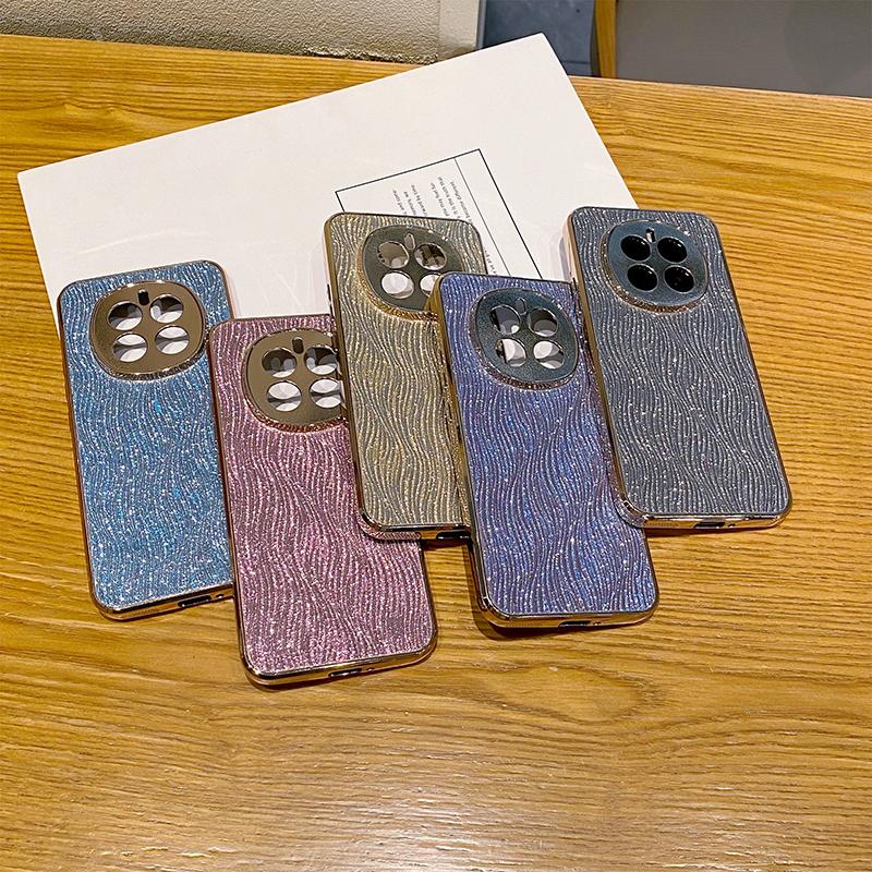 Роскошный чехол с блестящим глиттером и гальваническим покрытием для Honor Magic 7 / Honor Magic 7 Pro, твердая противоударная накладка-бампер с гальваническим покрытием