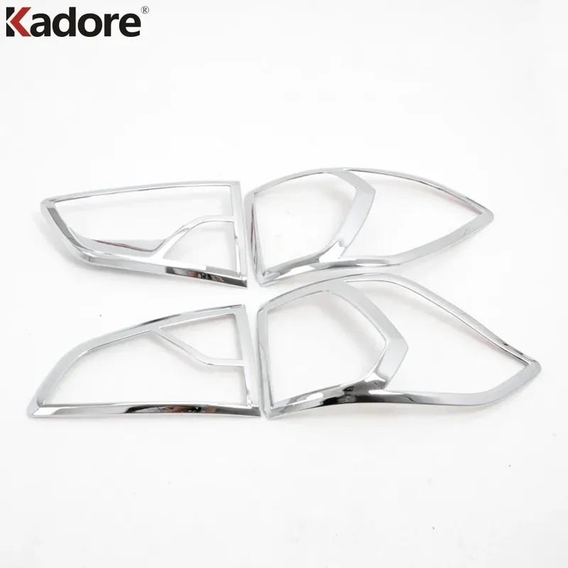 Для Ford Ecosport 2013 2014 2015 2016 Хромированные Накладки на Задние Фонари Автомобиля Рамки Задних Фонарей Внешние Аксессуары