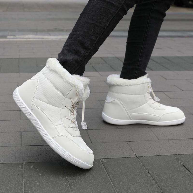 Зимние мужские и женские теплые хлопковые ботинки для защиты от нескользящей погоды