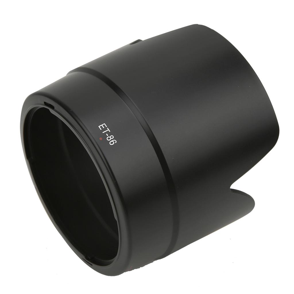 ET‑86 Black Plastic Lens Hood for Canon EF 70‑200mm f2.8 IS Cameras
