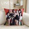 Music ITZY Cushion Cover Pillowcase Set Pcs x x Breathable Washable Sofa Cushion Cover