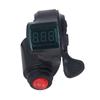 Electric Bike Thumb Throttle 3 Speed Digital Voltage Display Bicycle Hand Accelerator for Mountain
