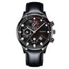 Fashion Calendar Business Men's Watch Men's Watch Six-Pin Belt Quartz Watch