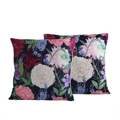 Чехол для подушки KOKO MAISON INC Wild Beauty Polystain (Упаковка из 2 шт.) | Закрытие клапаном | Цифровая печать