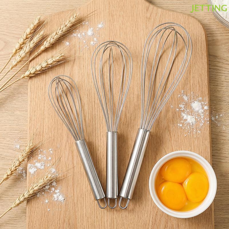 Handheld Cream Mixer Stainless Steel Egg Beater, Kitchen Wire Ball Egg Beater, Milk Beater, Egg Mixer, Mixing Tool