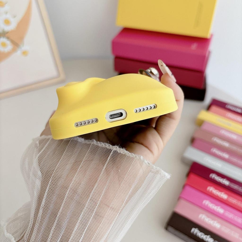 Силиконовый чехол для iPhone и помада от Хейли, набор из 3 предметов для iPhone 14/15