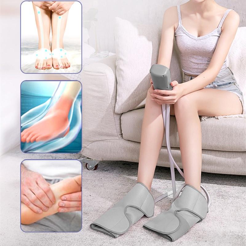 Multifunctional Leg Massager Heating Air Compression Leg Foot Massager Pain Relief Improve Circulation Calf Massage Machine