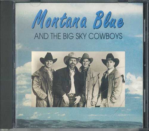 CD MONTANA BLUE & THE BIG SKY COWBOYS - Montana Blue And The Big Sky Cowboy DIDX015835 CAROUSEL RECORD Япония Оби Кантри Б/у