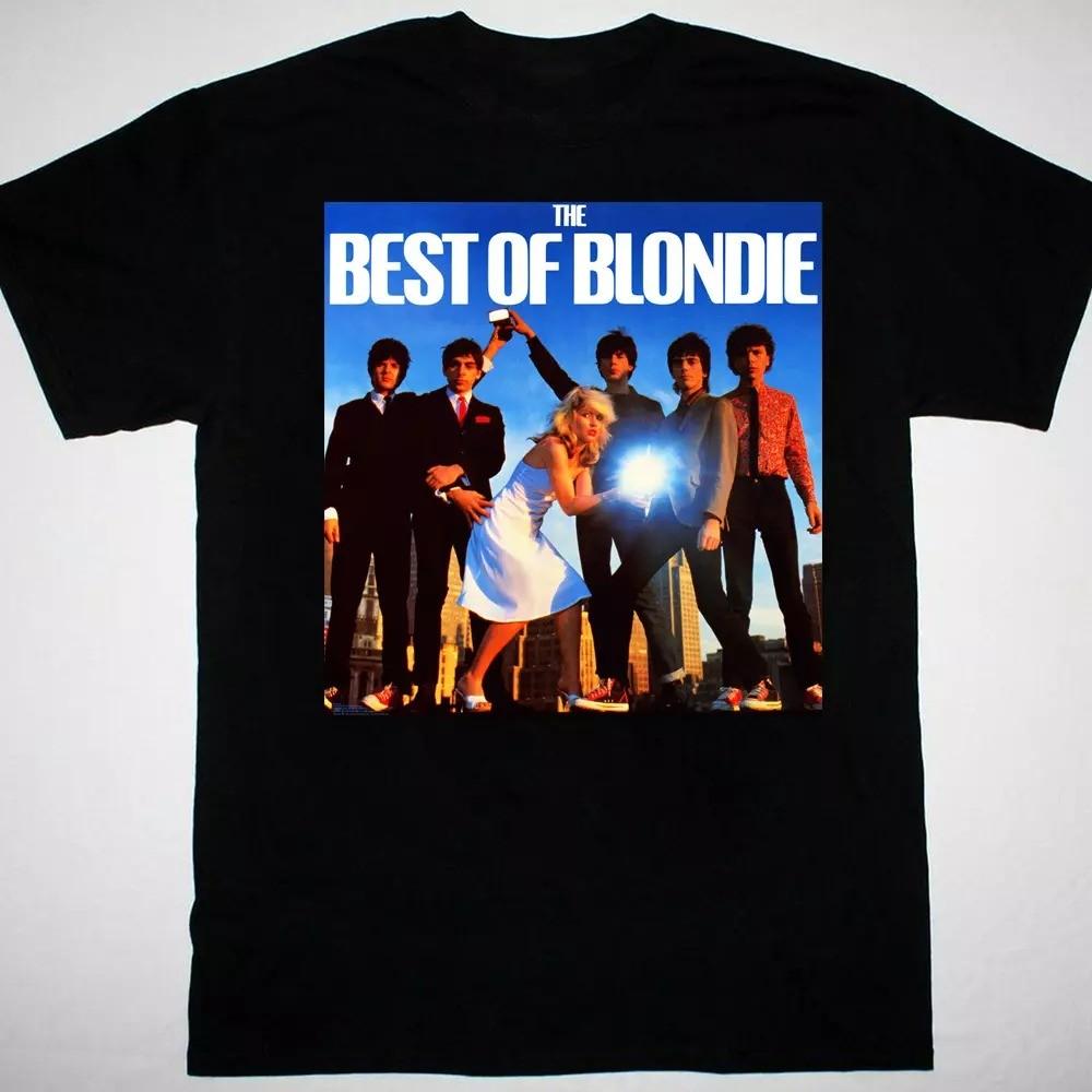 The best of Blondie band black T-shirt short sleeve All sizes S-5Xl Unisex T-Shirt